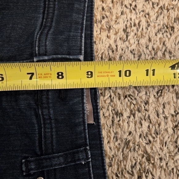 Fabulously slimming by Chicos, ankle jeans size 0 Dark Wash - Picture 14 of 15
